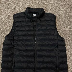 32 Degrees Black Quilted Puffer Vest